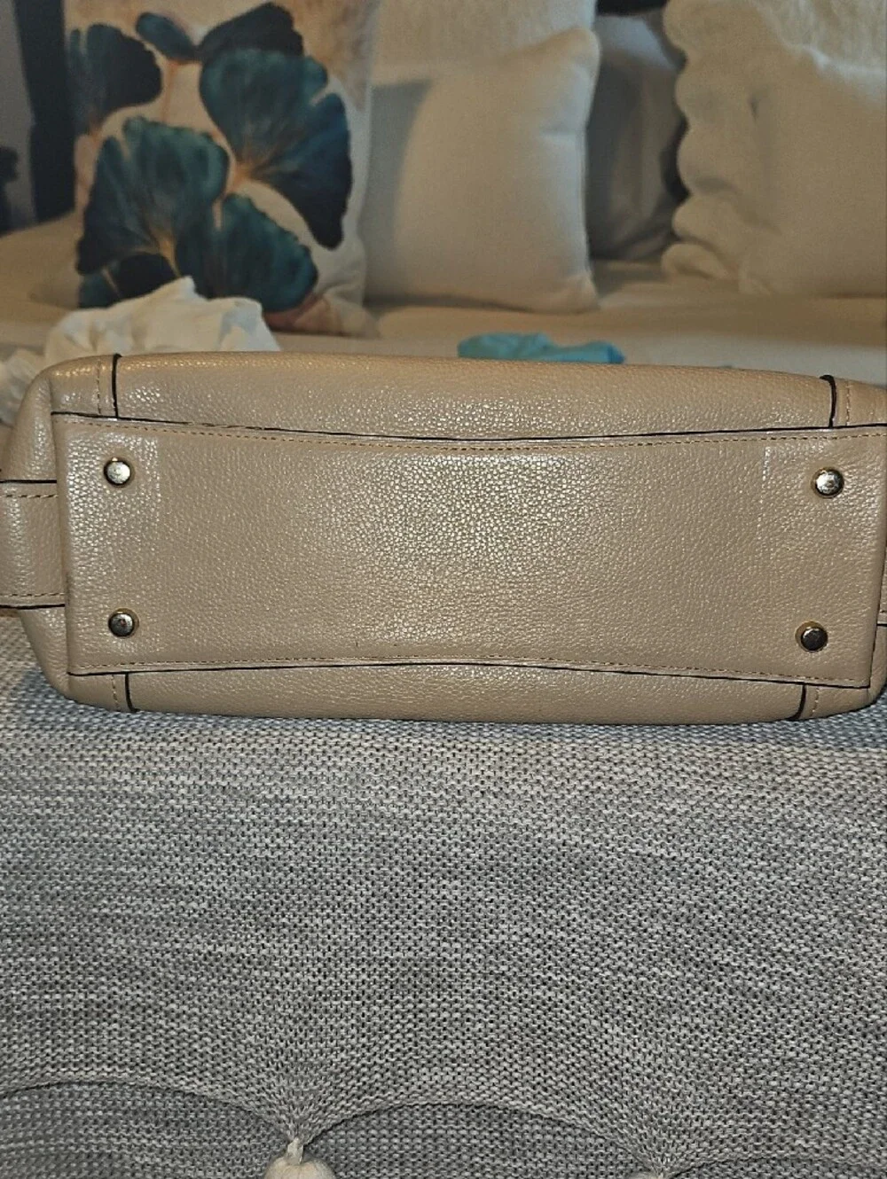 Coach soft pebbled